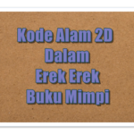 Kode Alam 2D di Dalam Erek Erek Buku Mimpi